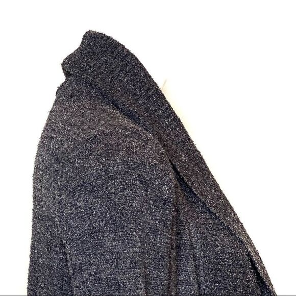 Barefoot Dreams charcoal cozy chic lite circle cardigan size XS - Picture 14 of 15